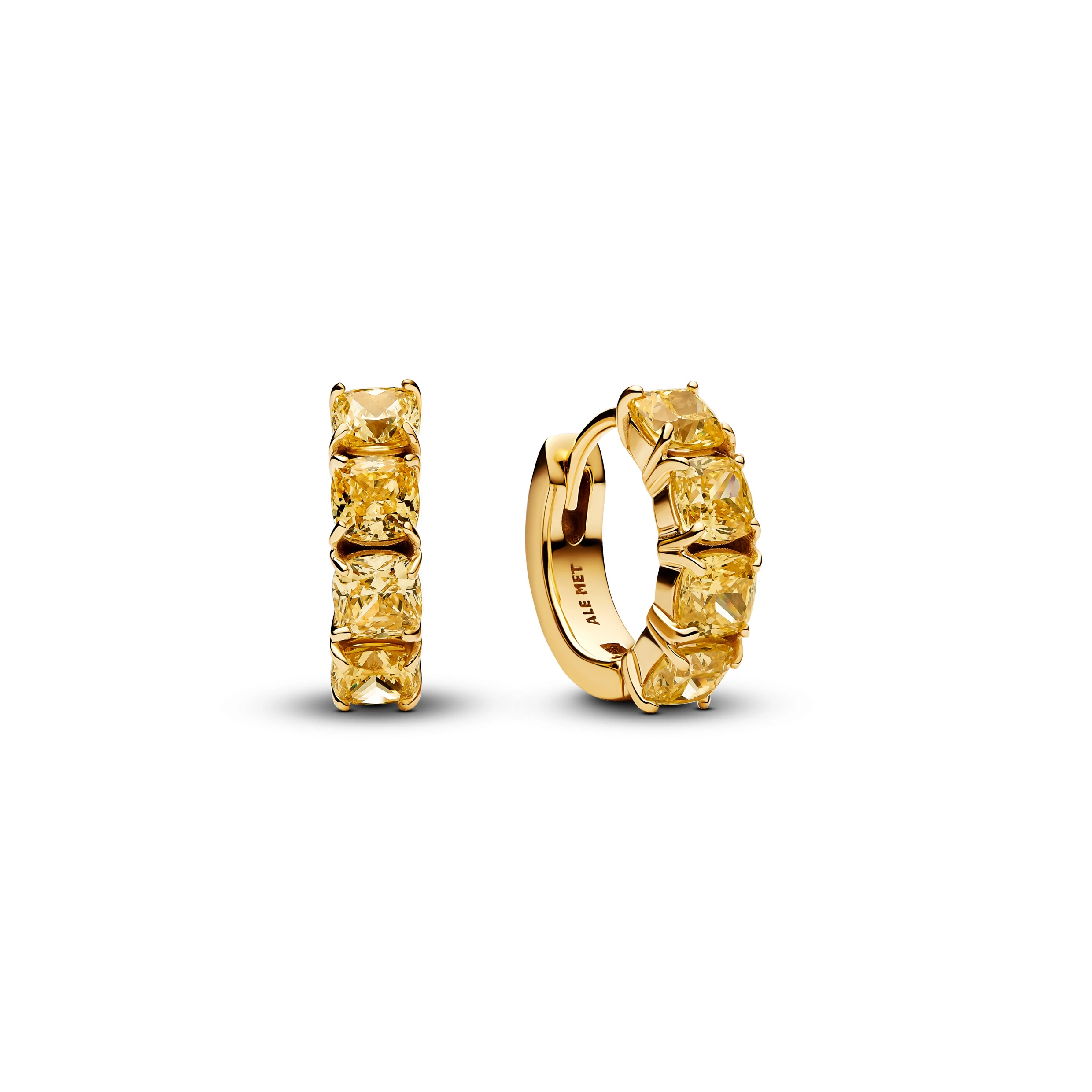 Pandora 14K aranyozott sárga karika fülbevaló - 263851C02