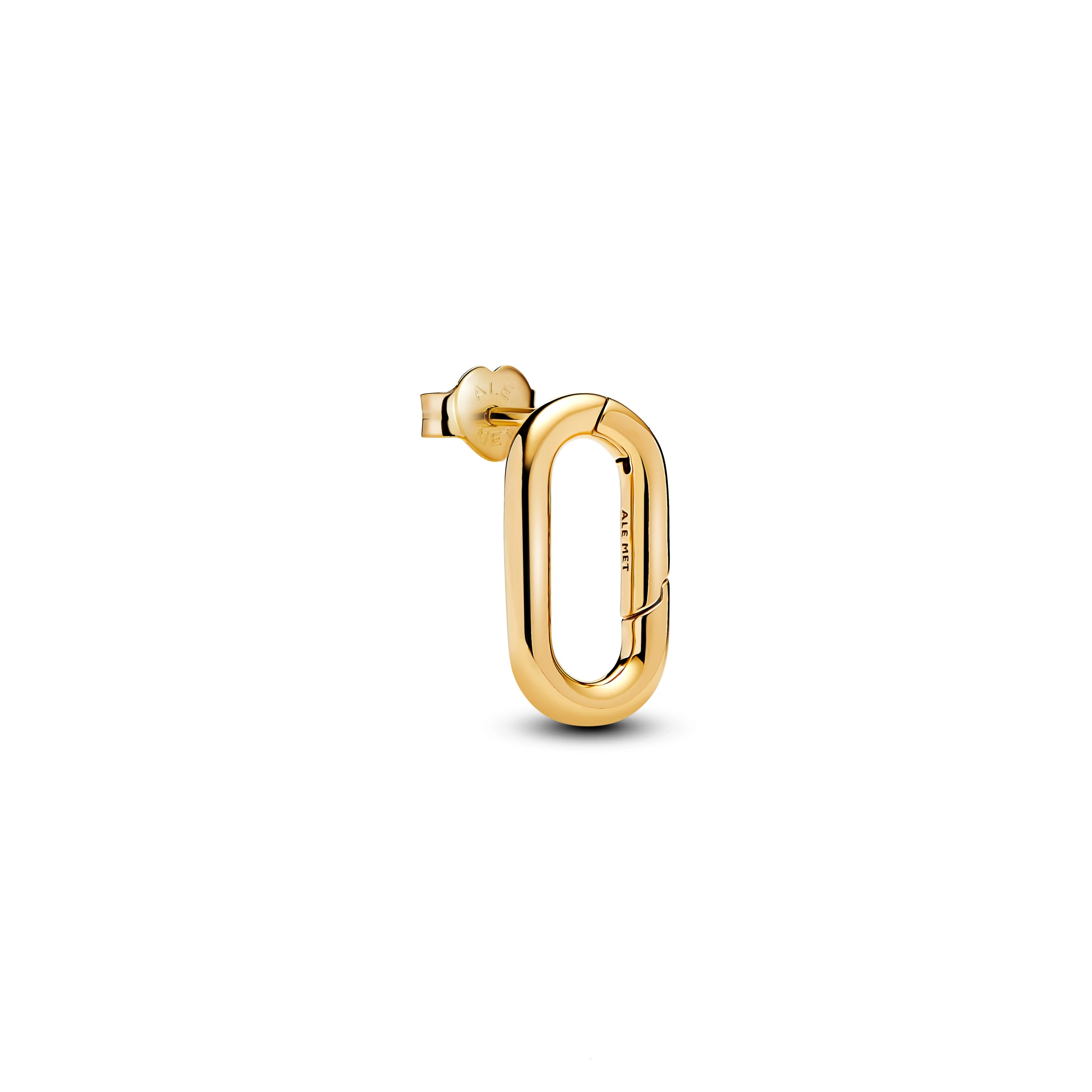 Pandora Me 14K aranyozott nyitható fél pár gombfülbevaló - 263856C00
