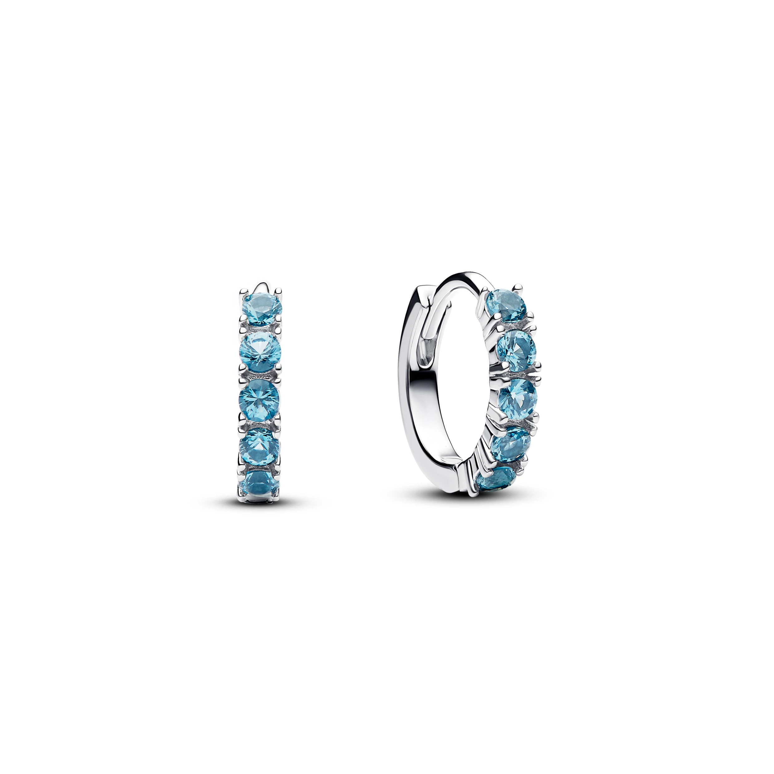 Pandora világoskék Huggie fülbevaló - 293849C01