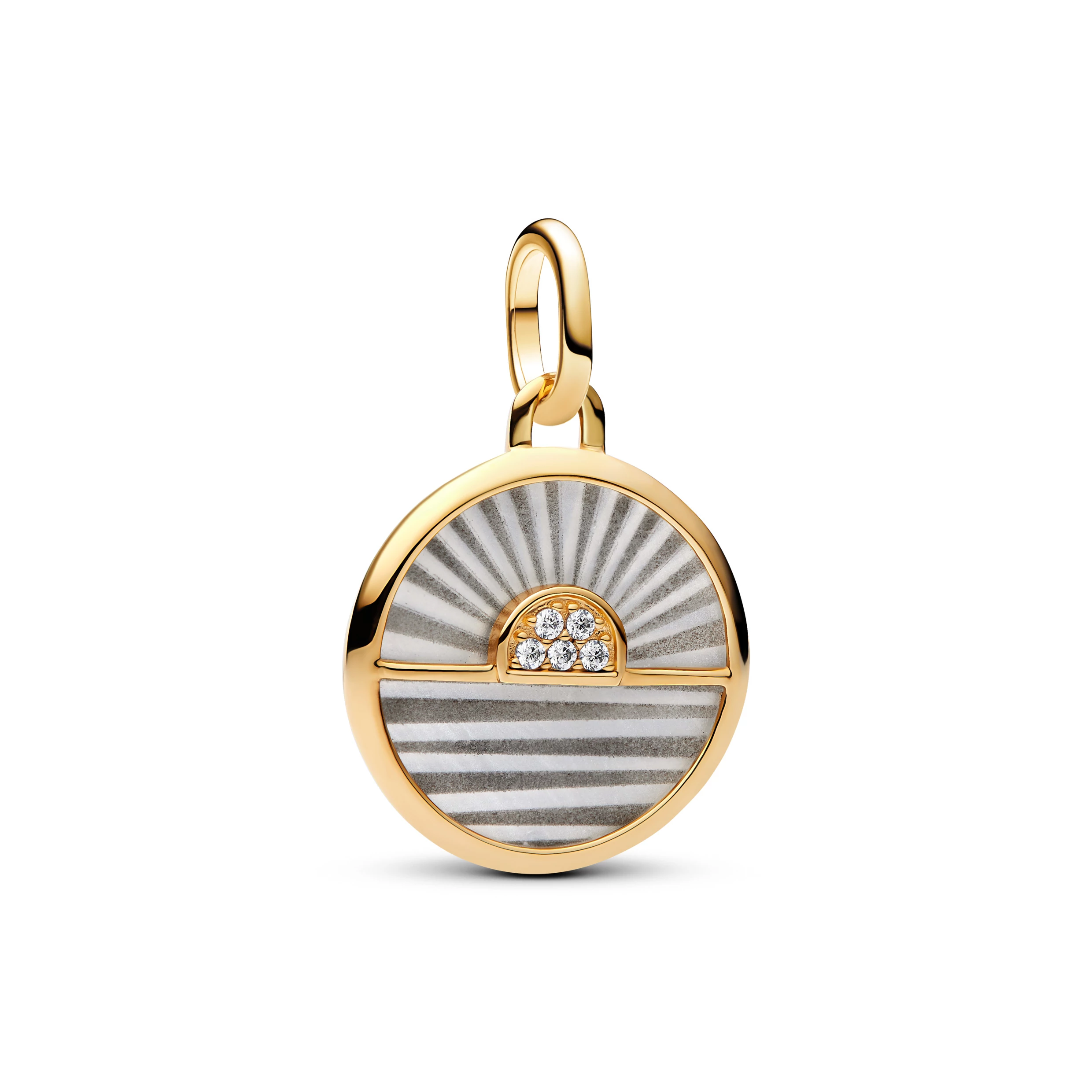Pandora Me 14K aranyozott Napfelkelte medál függő charm - 763859C01