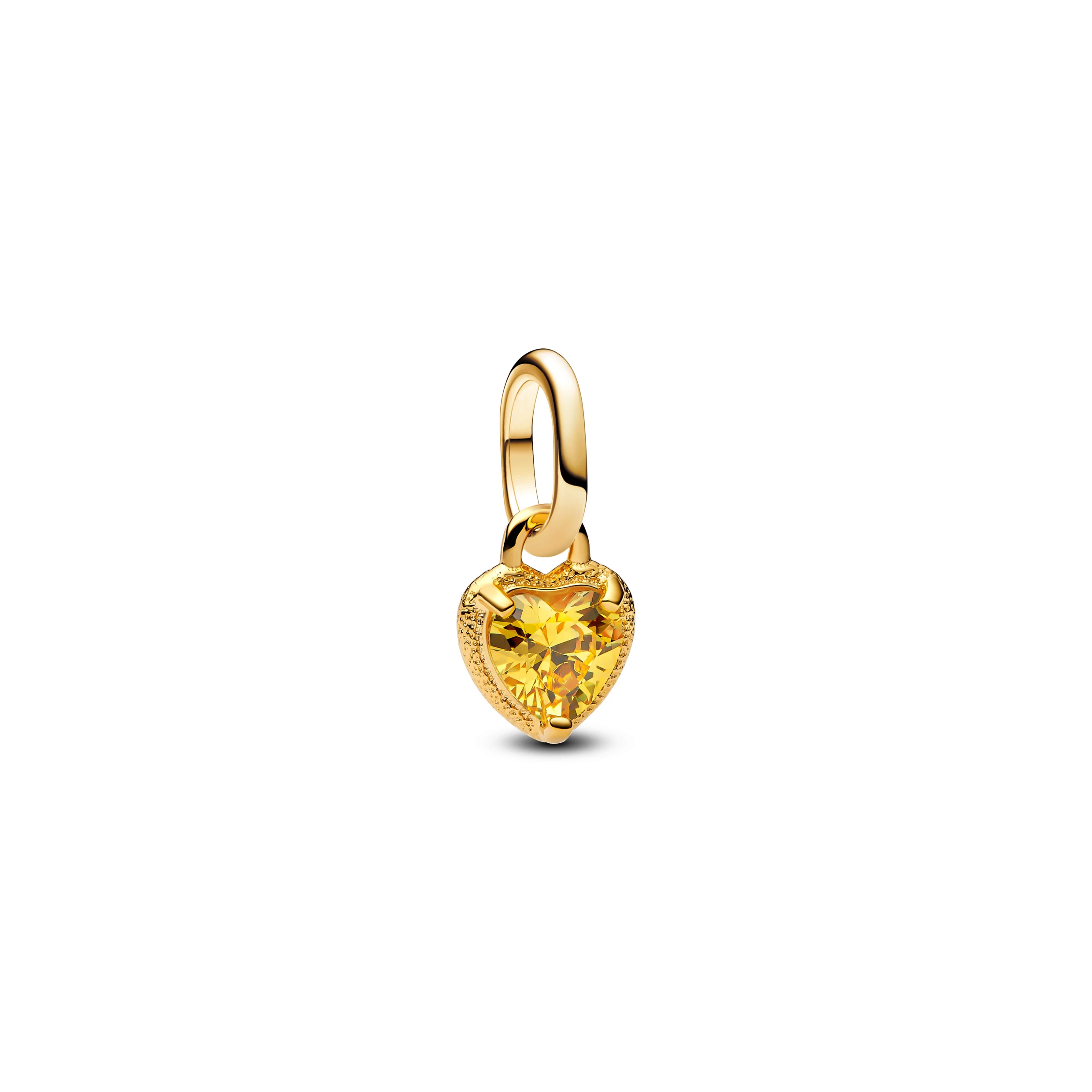 Pandora Me 14K aranyozott szív mini függő charm - 763862C01