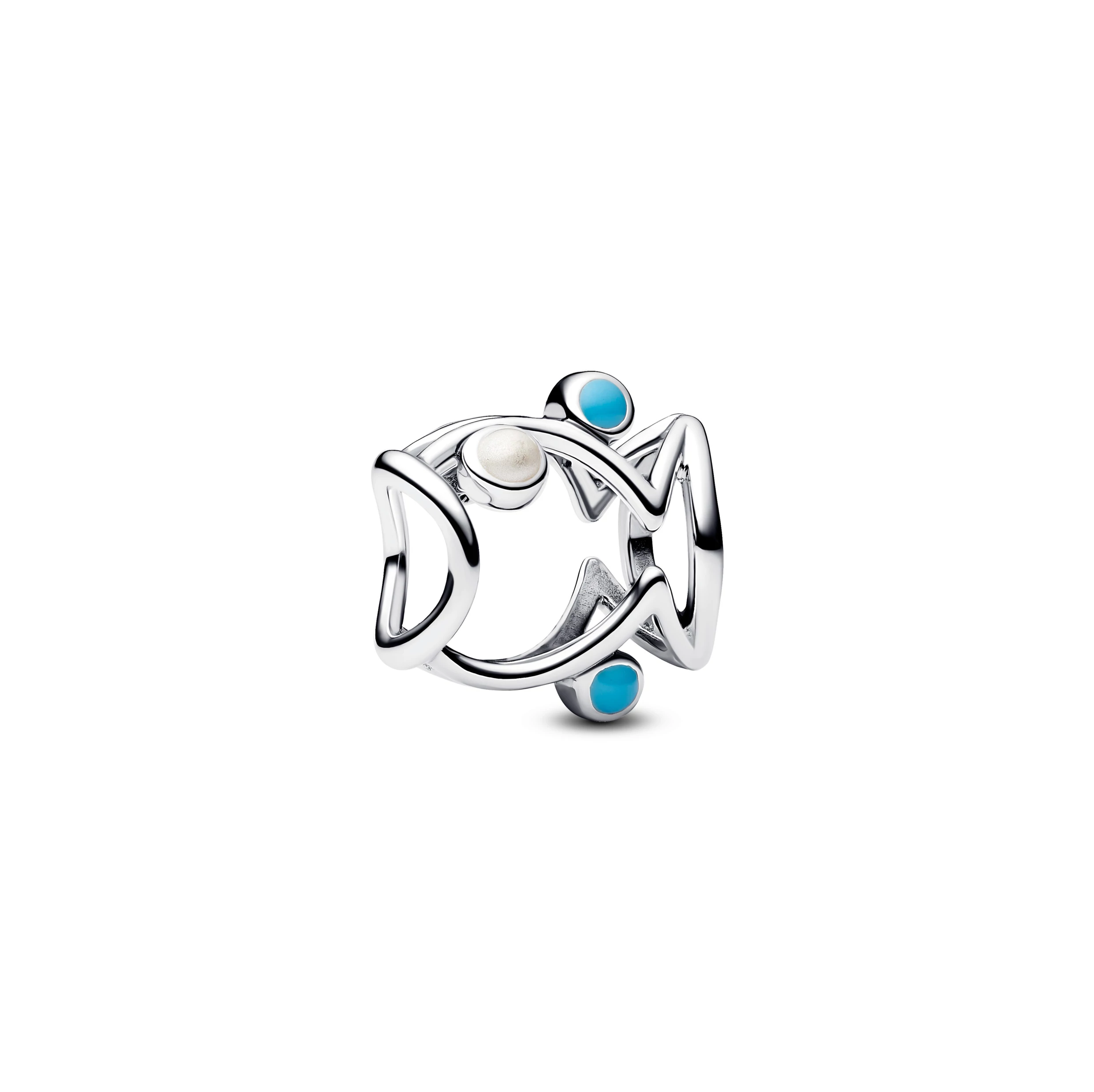 Pandora áttört hal charm - 793819C01