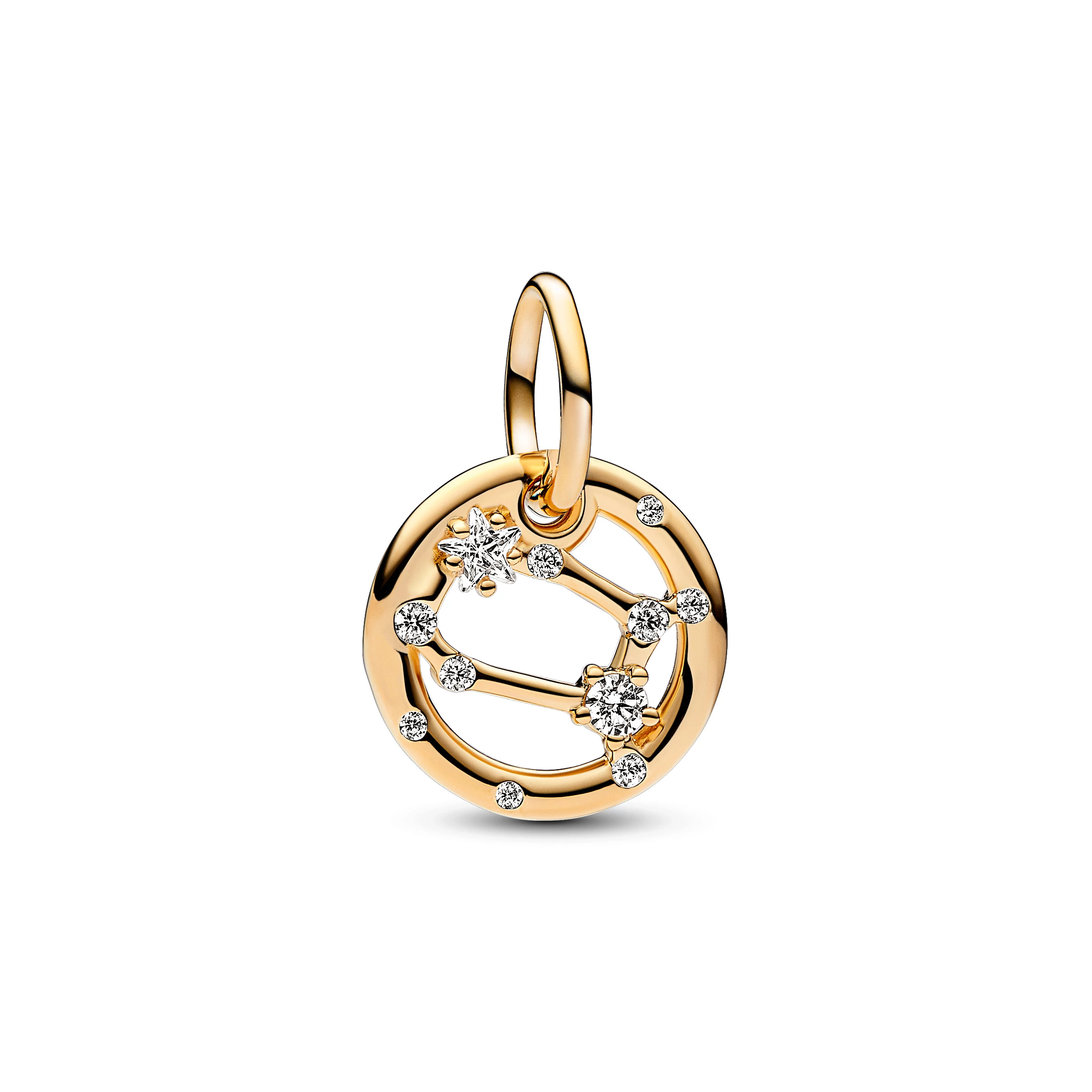 Pandora Ikrek csillagjegy 14k aranyozott charm - 762711C01