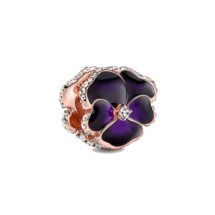 Pandora Árvácska Virág charm - 780777C01