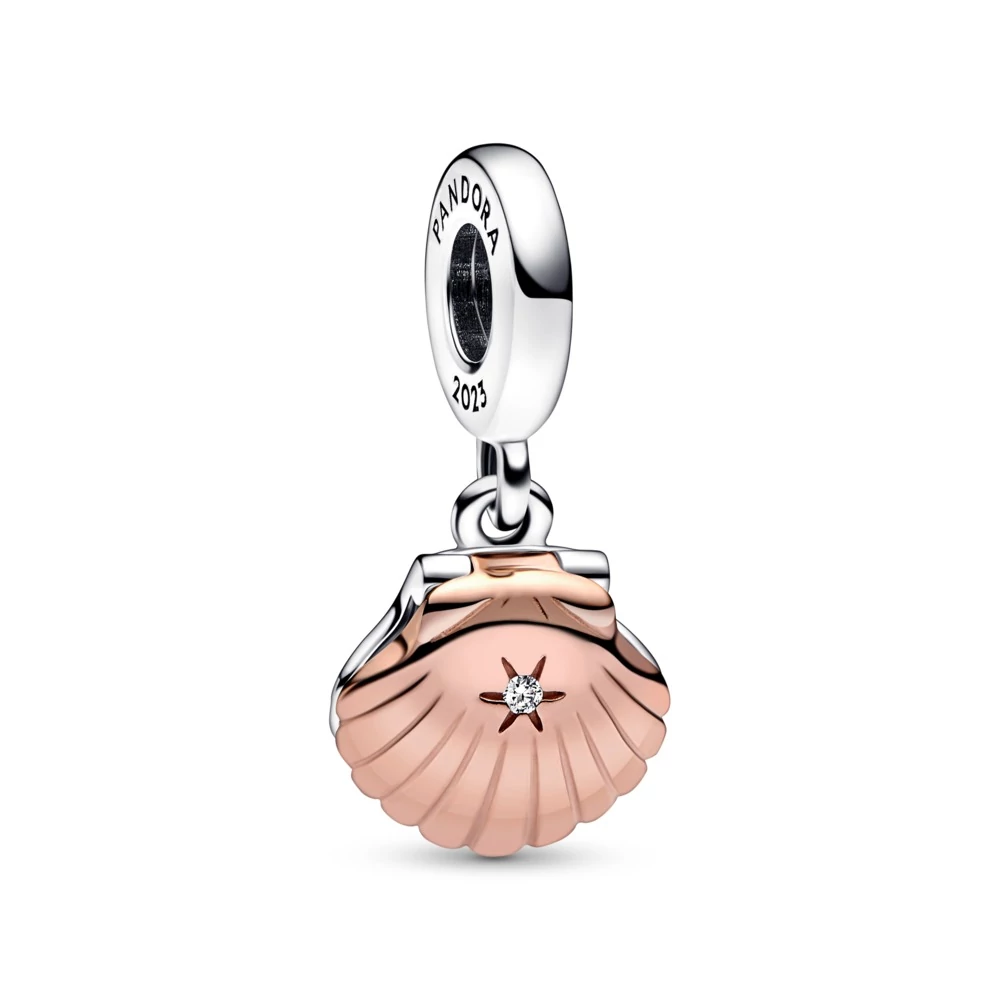 Pandora Club 2023 Tengeri kagyló és édesvízi tenyésztett gyöngy függő charm - 782449C01