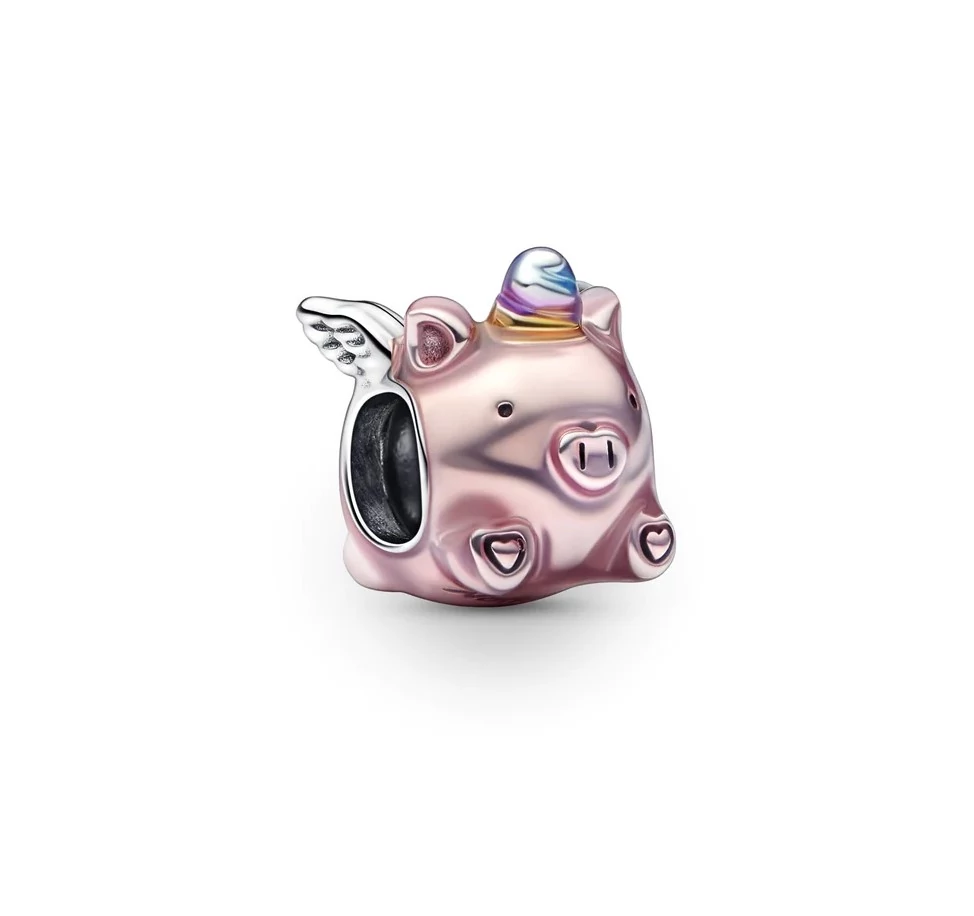 Pandora repülő egyszarvú malac charm - 792573C01