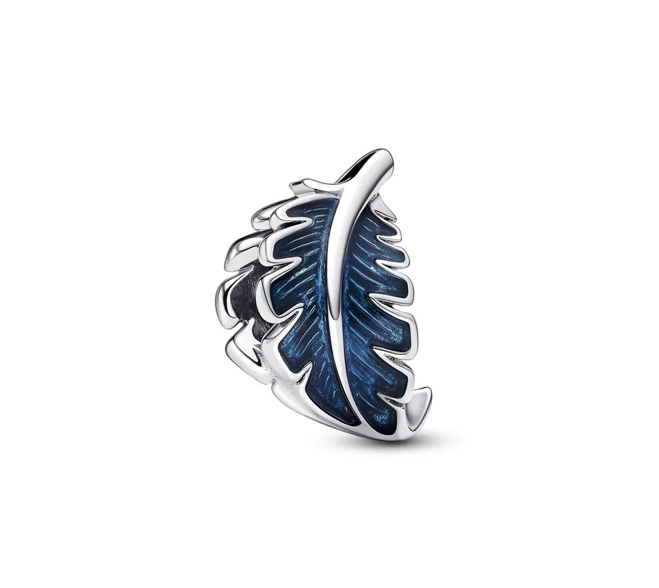 Pandora kék toll charm - 792576C01