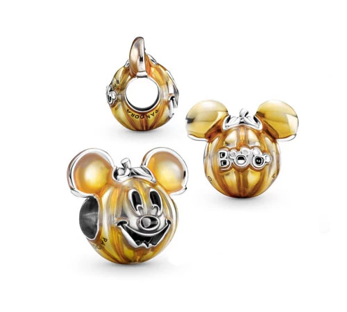 Pandora Disney Mickey Halloween tök charm - 799599C01