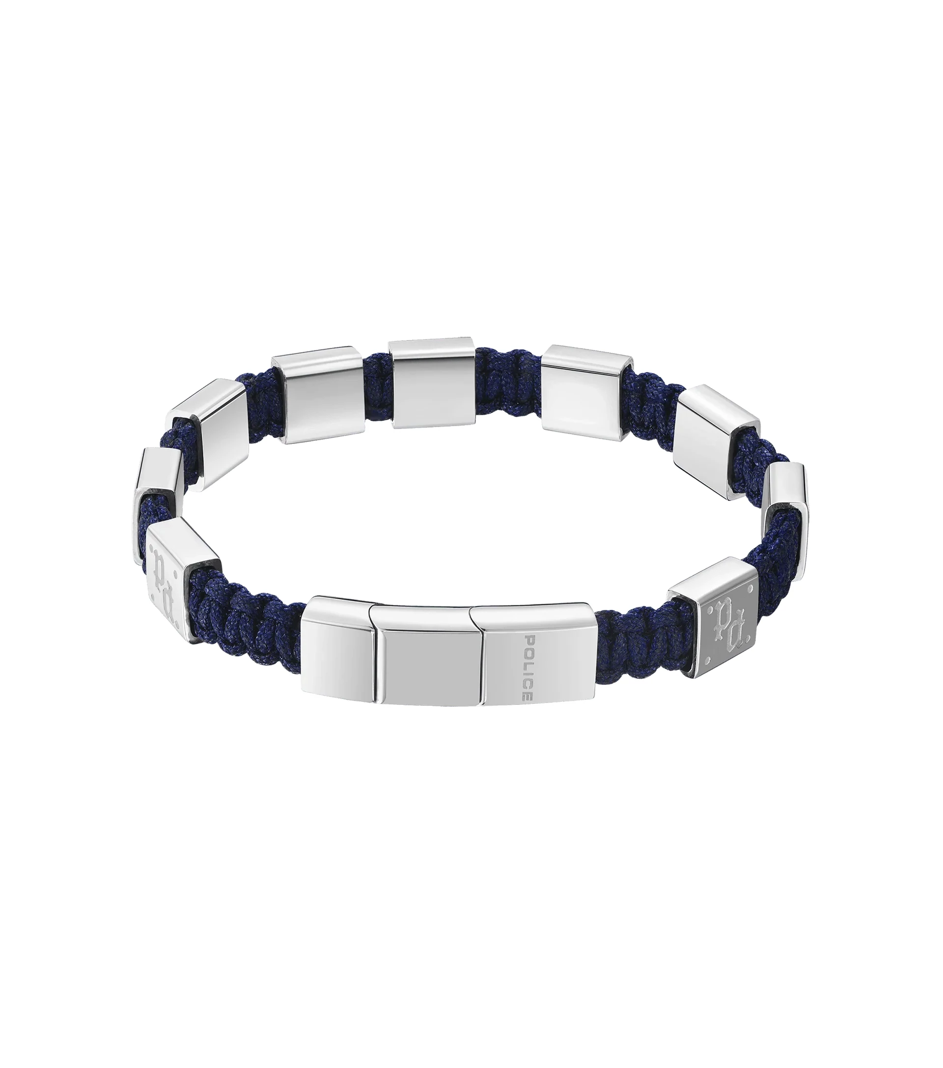 Police Iconic Monogram férfi karkötő 20 cm - PEAGB0001202