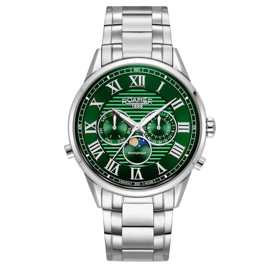 Roamer Superior Moonphase férfi óra - 513821417550