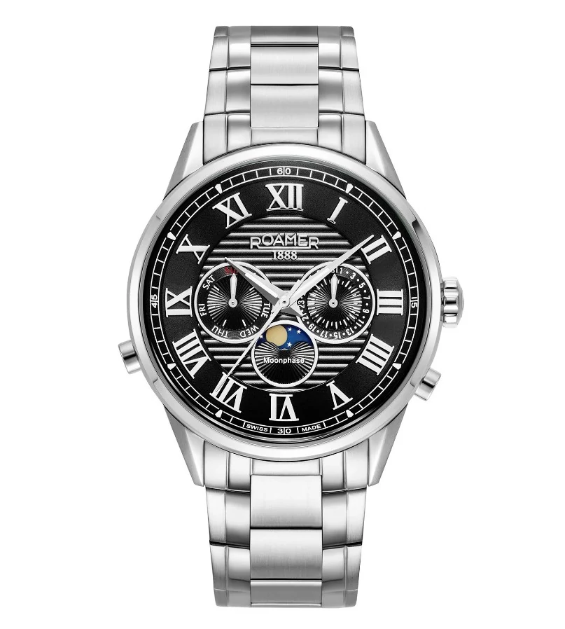Roamer Superior Moonphase férfi óra - 513821418550