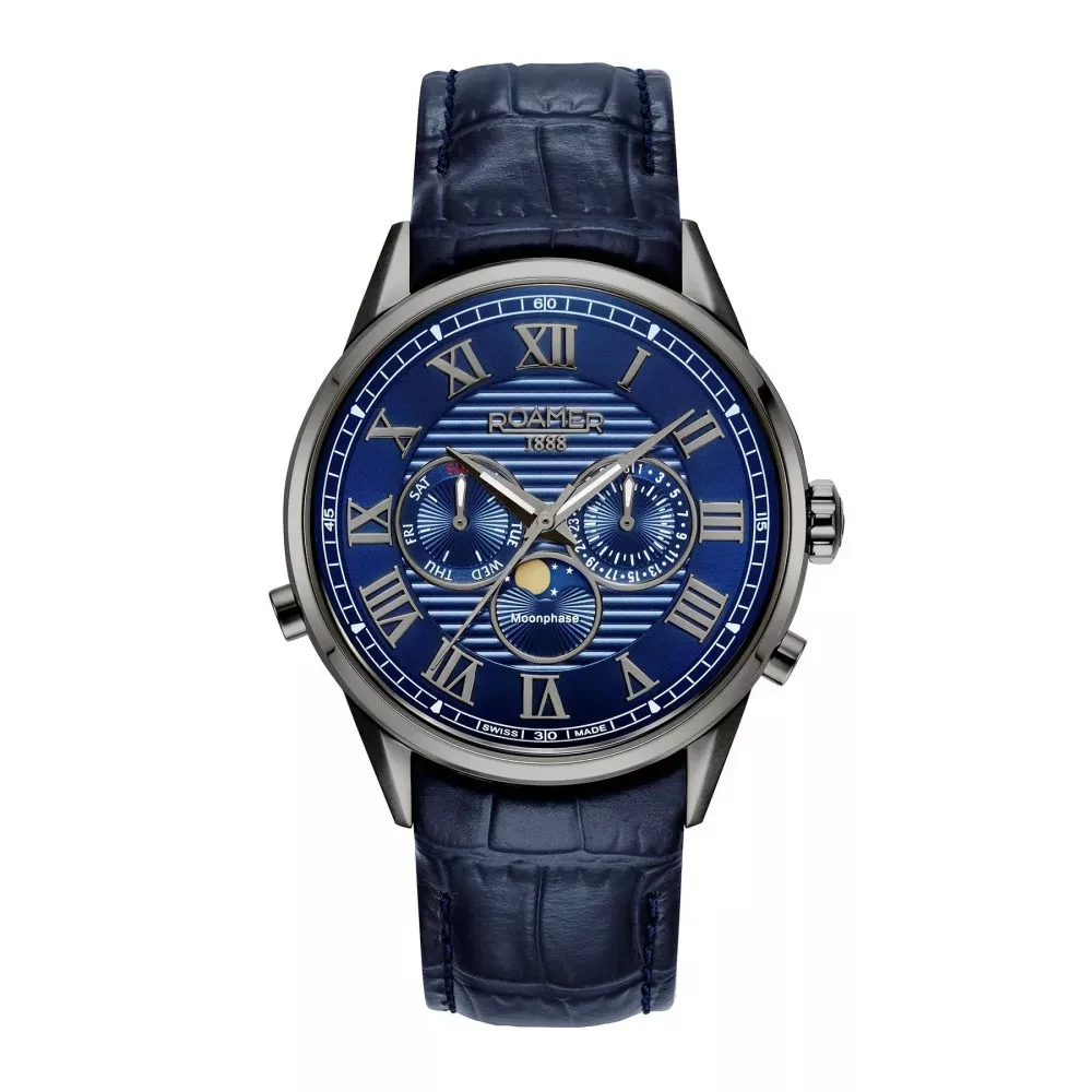 Roamer Superior Moonphase férfi óra - 513821444505