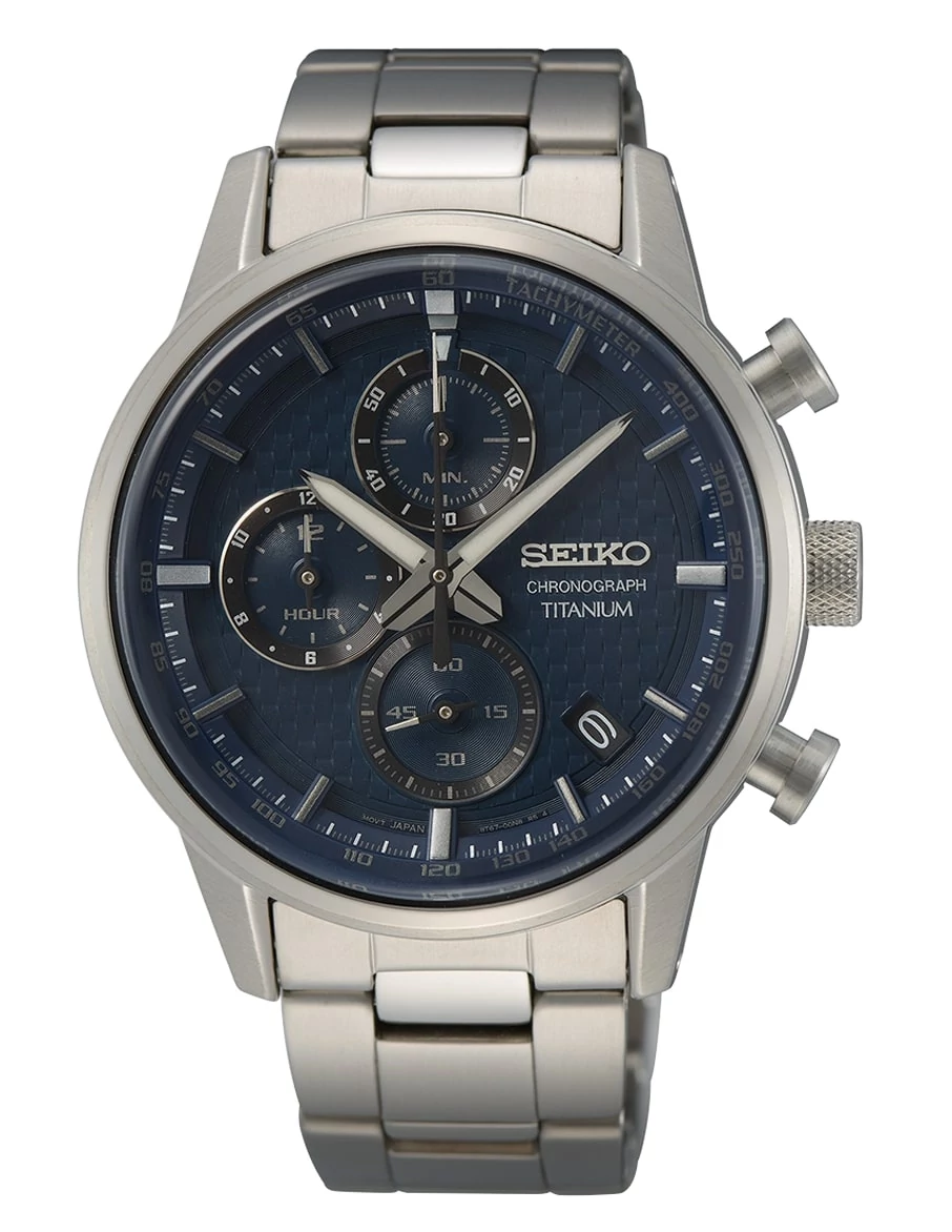 Seiko Chronograph Titánium férfi óra - SSB387P1_3I