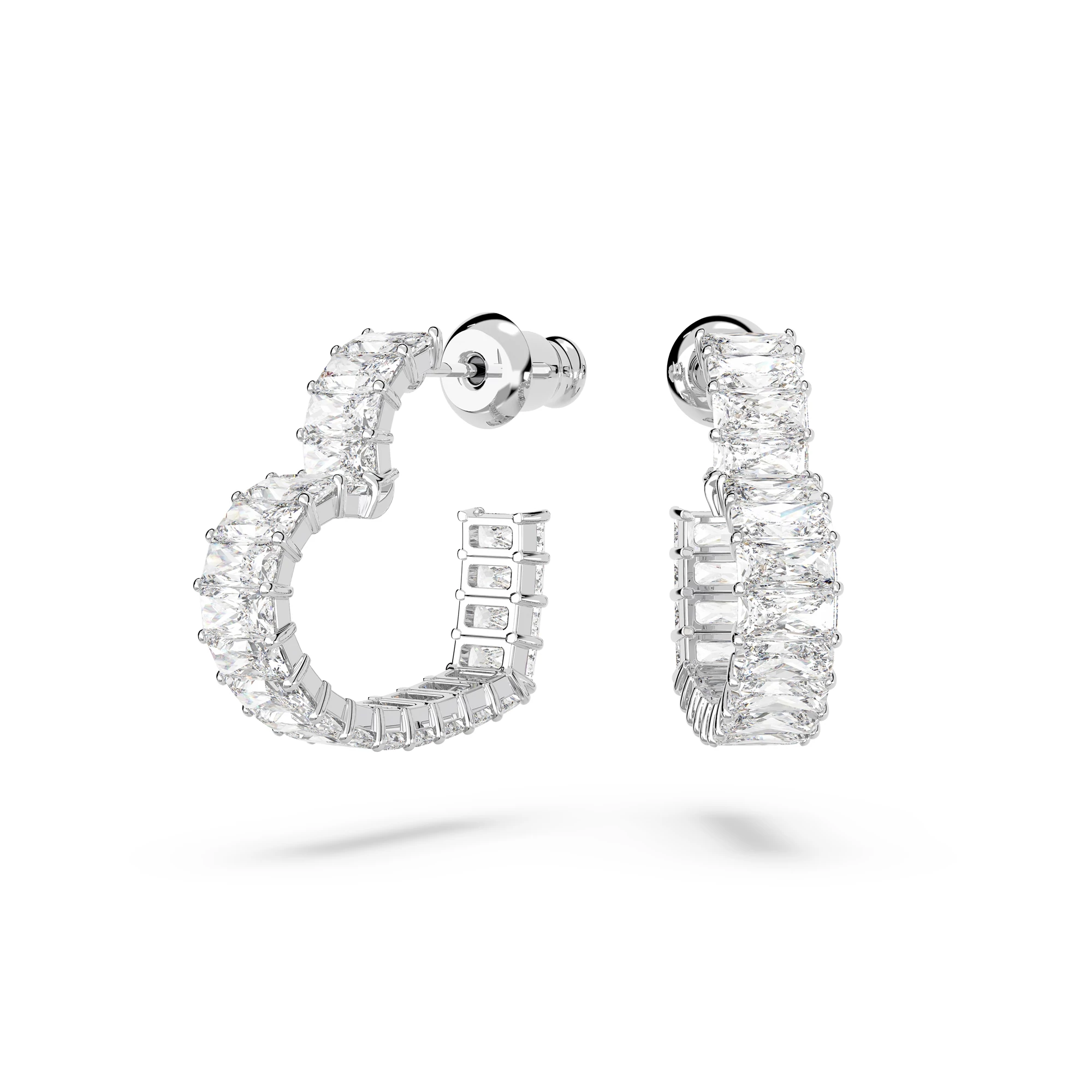 Swarovski Matrix kicsi szív fülbevaló - 5653170