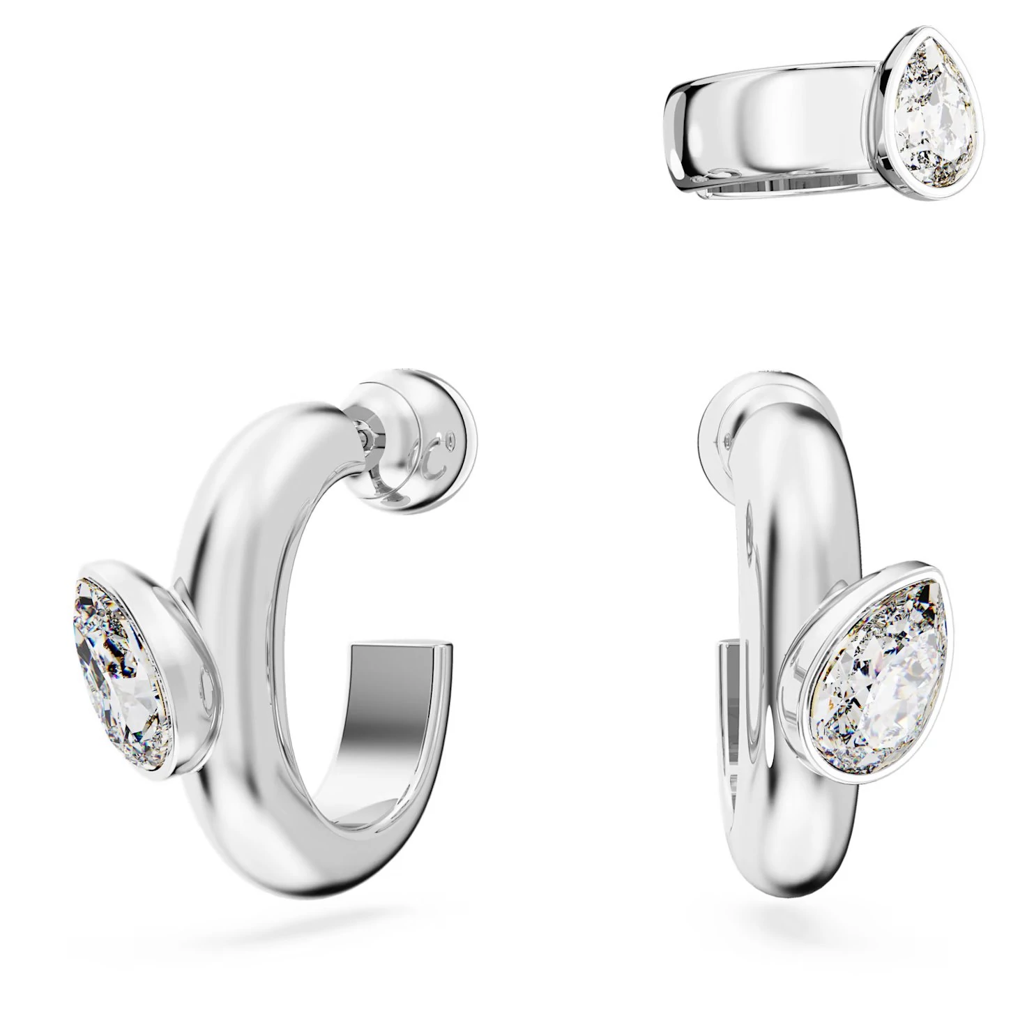 Swarovski Dextera karikafülbevaló fülgyűrű szett - 5671192