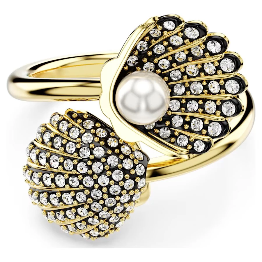 Swarovski Idyllia nyitott Kagyló gyűrű 52-es méret - 5683953