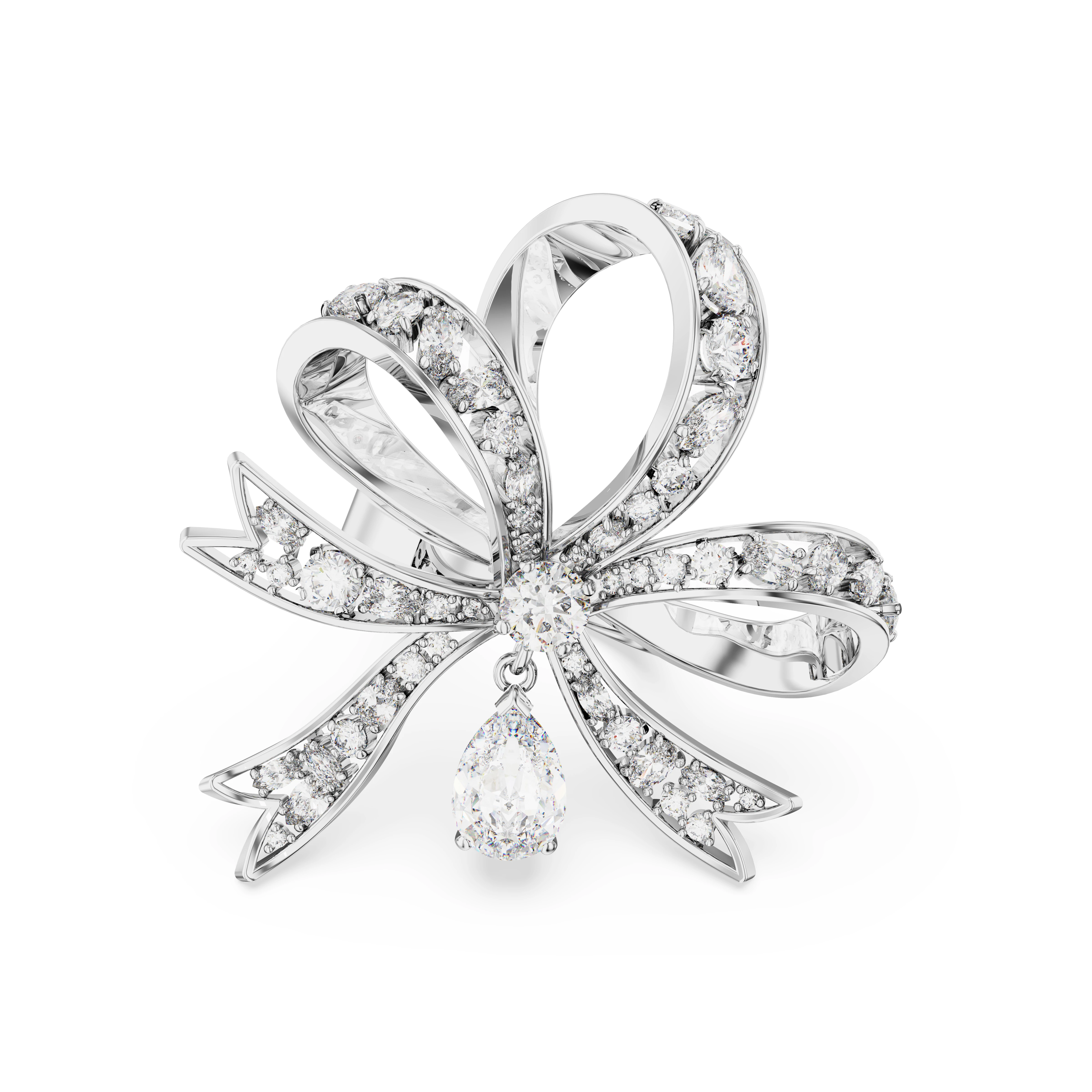 Swarovski Volta nagy koktélgyűrű 55-ös méret - 5647566