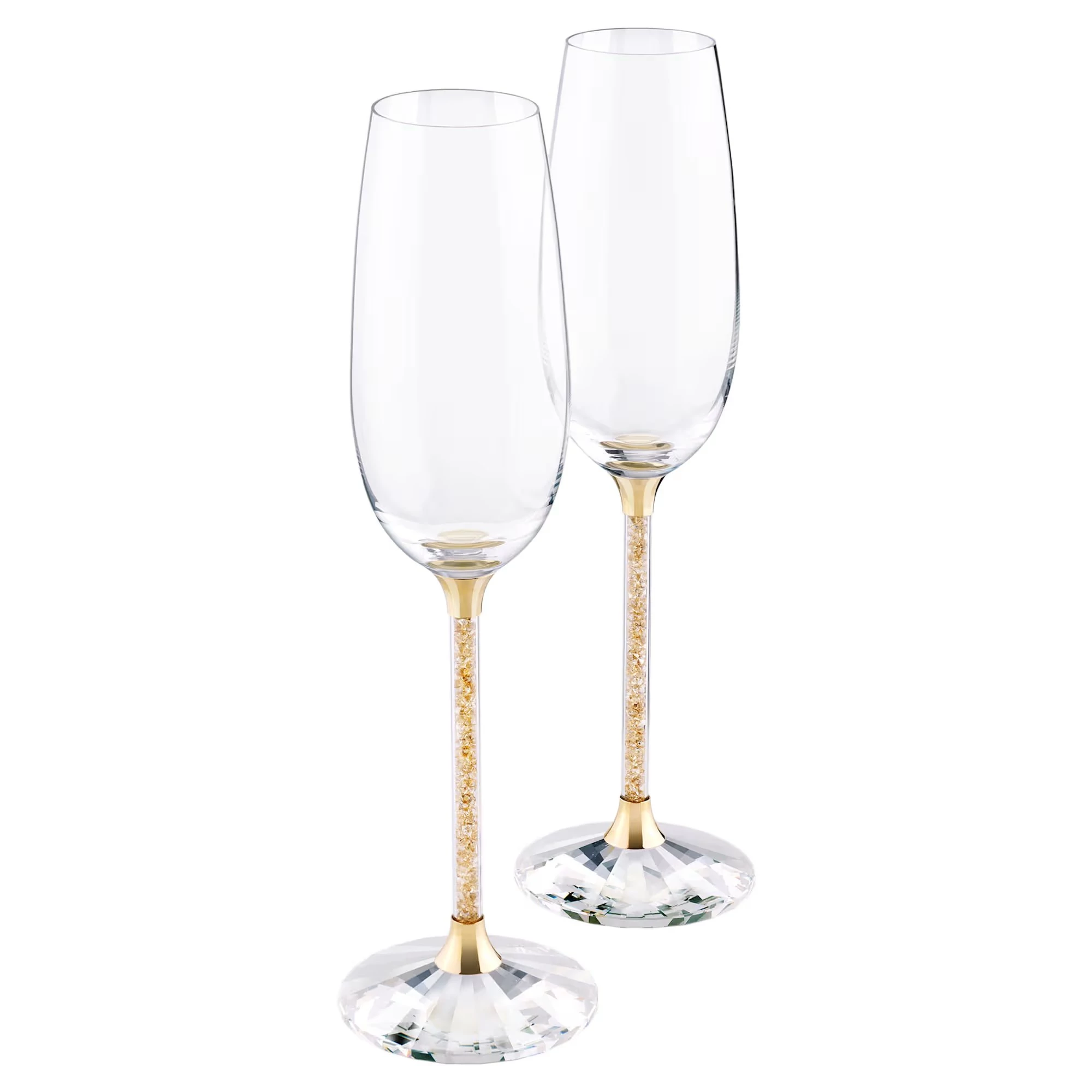 Swarovski Crystalline pezsgős pohár szett arany árnyalattal (2 db) - 5102143