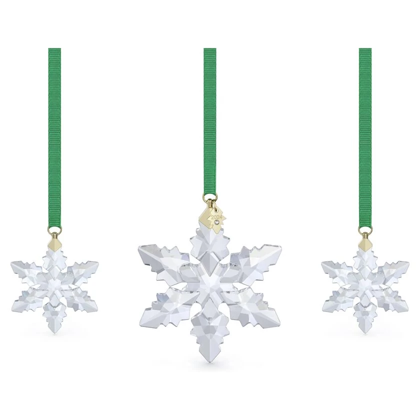 Swarovski 2024 Éves kiadás hópehely kristály dísz szett - 5674317