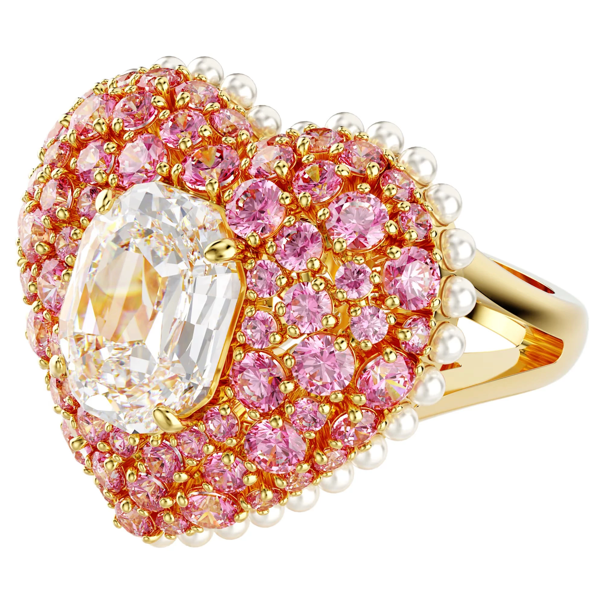 Swarovski Hyperbola koktélgyűrű állítható 55-60-as méret - 5690057
