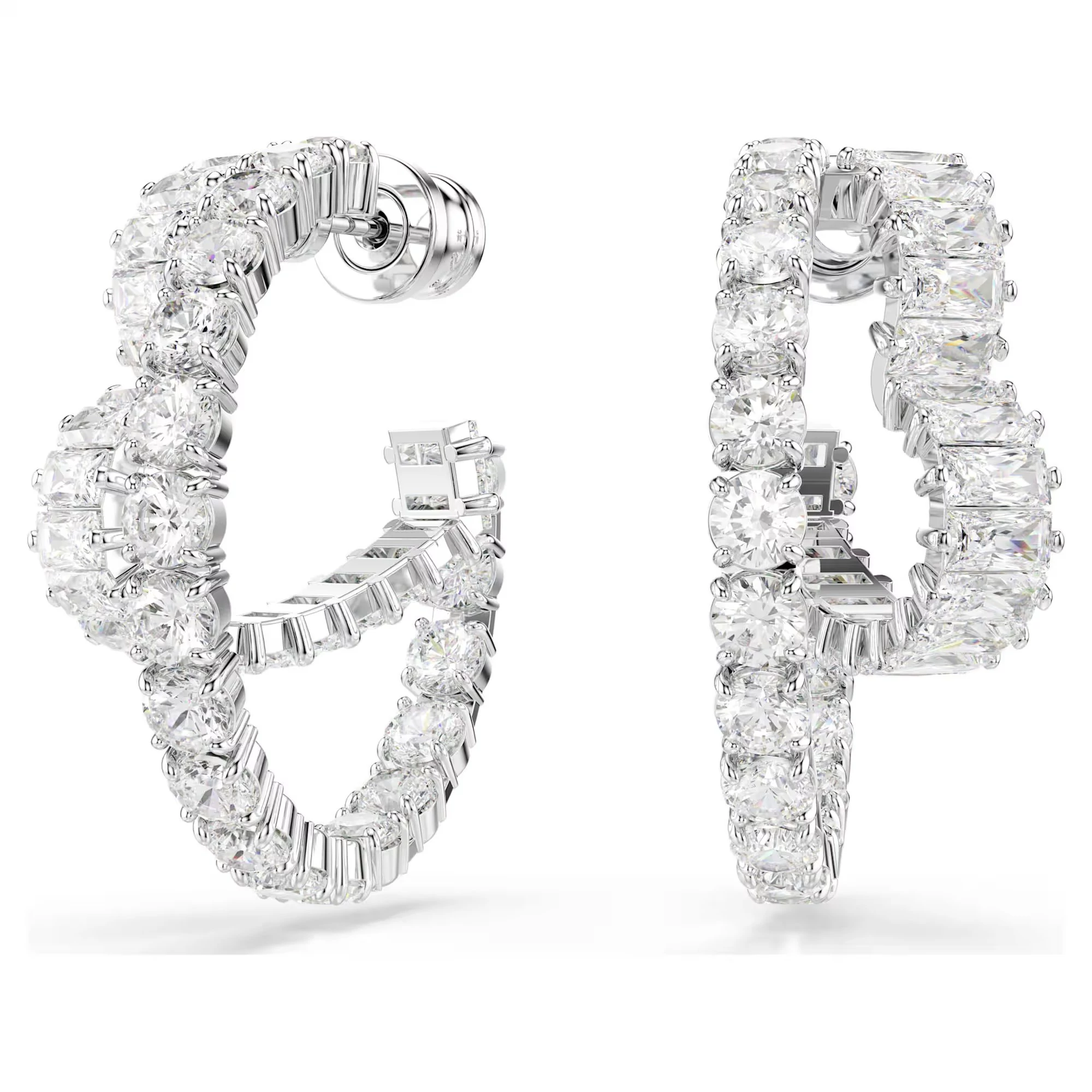 Swarovski Matrix szív fülbevaló - 5705748