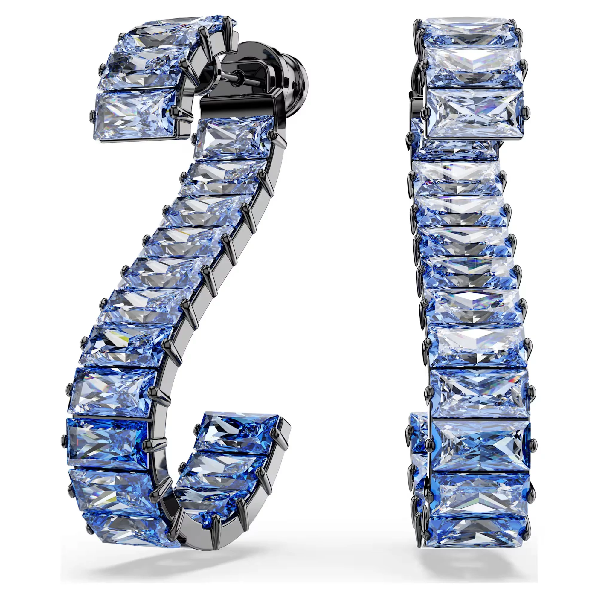 Swarovski Matrix S-alakú fülbevaló - 5705780