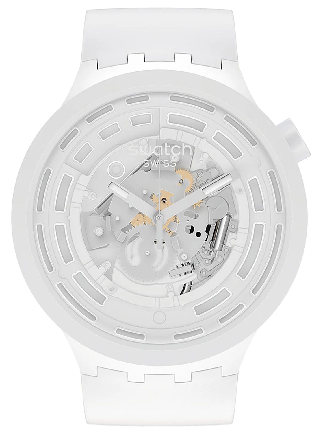 Swatch C-White unisex óra - SB03W100