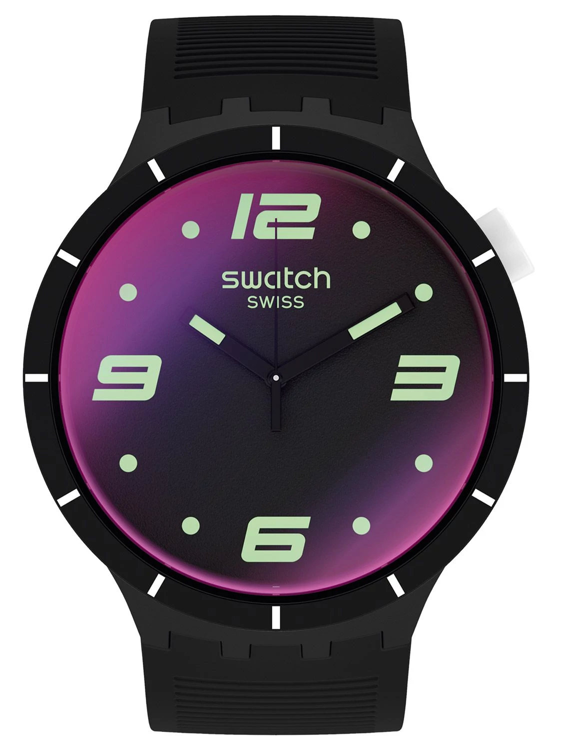 Swatch Futuristic Black unisex óra - SO27B119