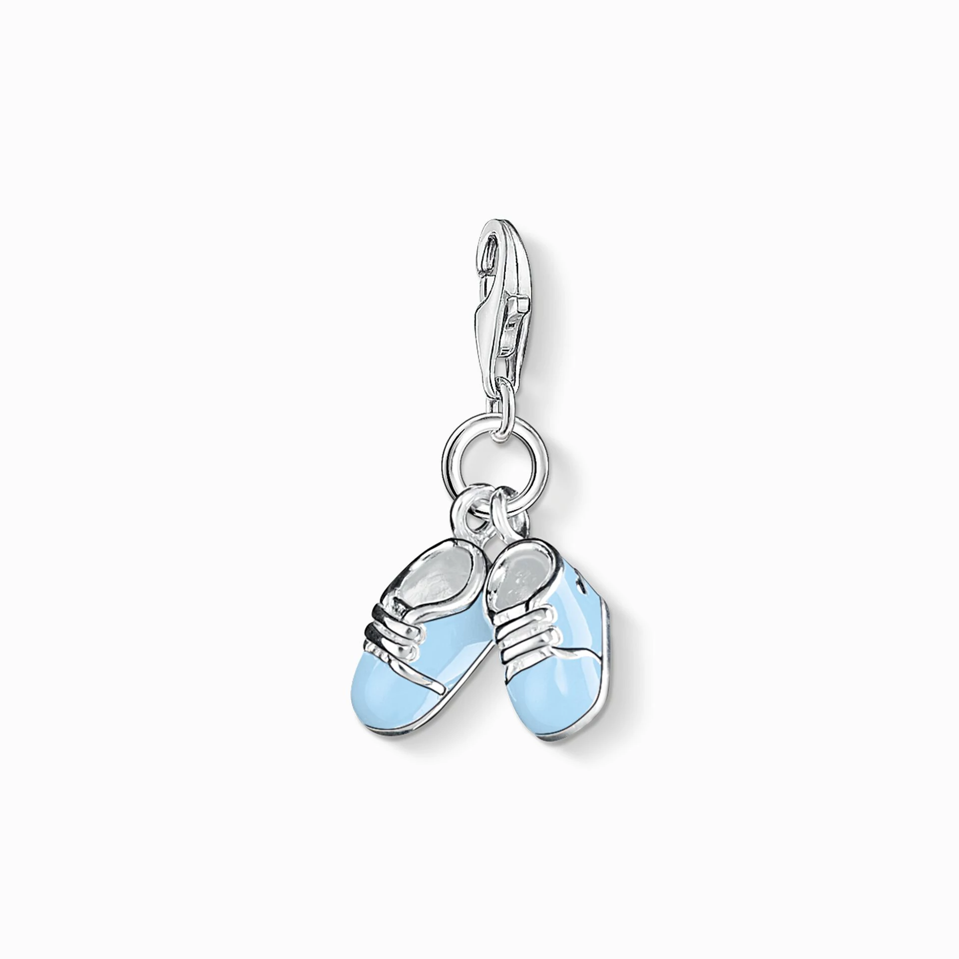 Thomas Sabo kék babacípő charm - 0822-007-1