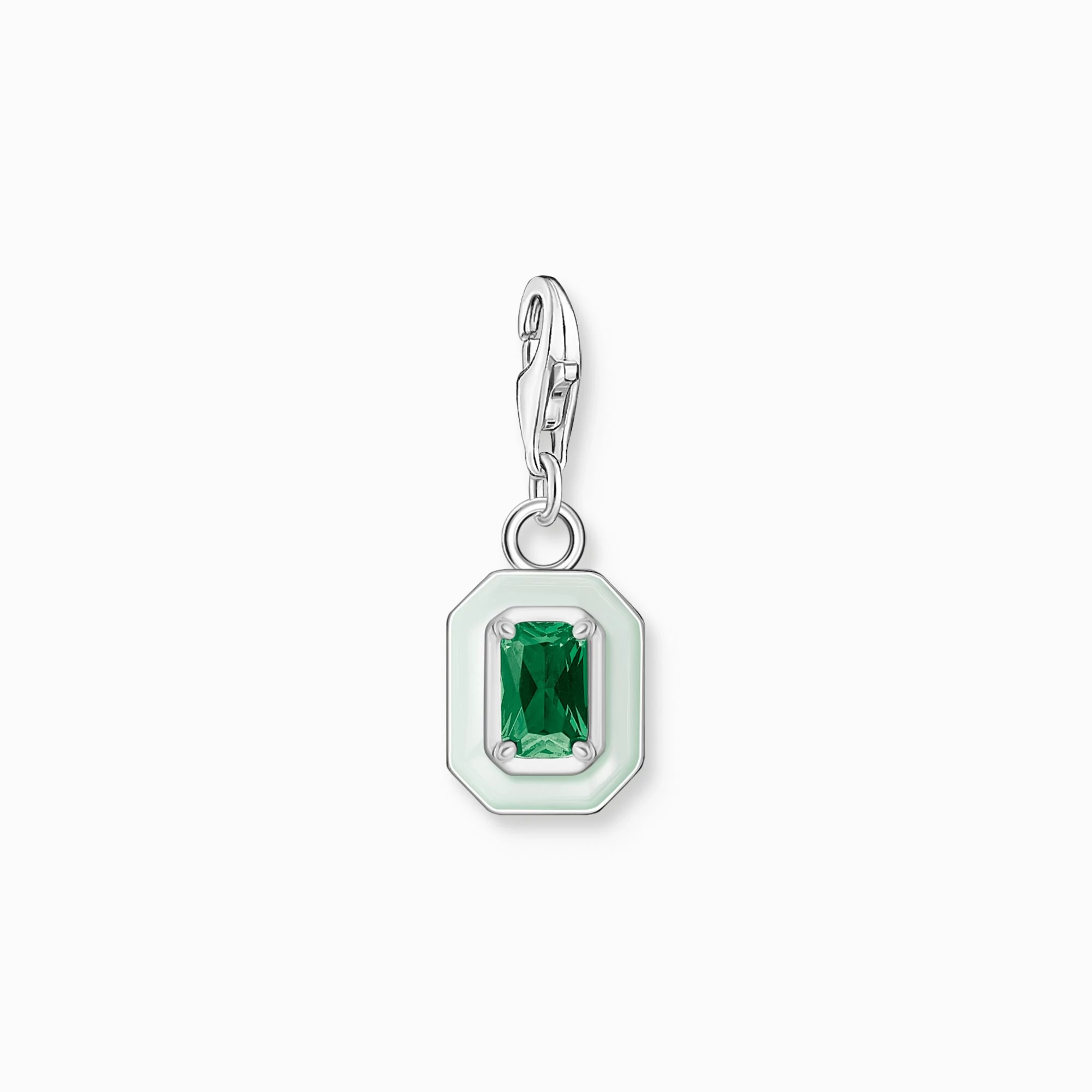 Thomas Sabo zöld köves charm - 1917-496-6