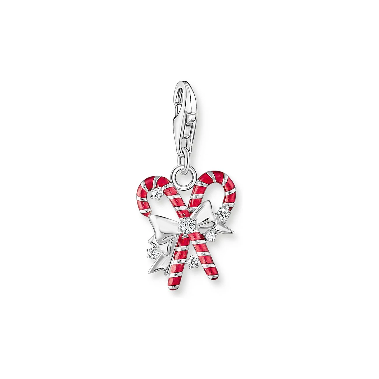 Thomas Sabo Charm Club Karácsonyi cukorpálca charm - 2197-041-7