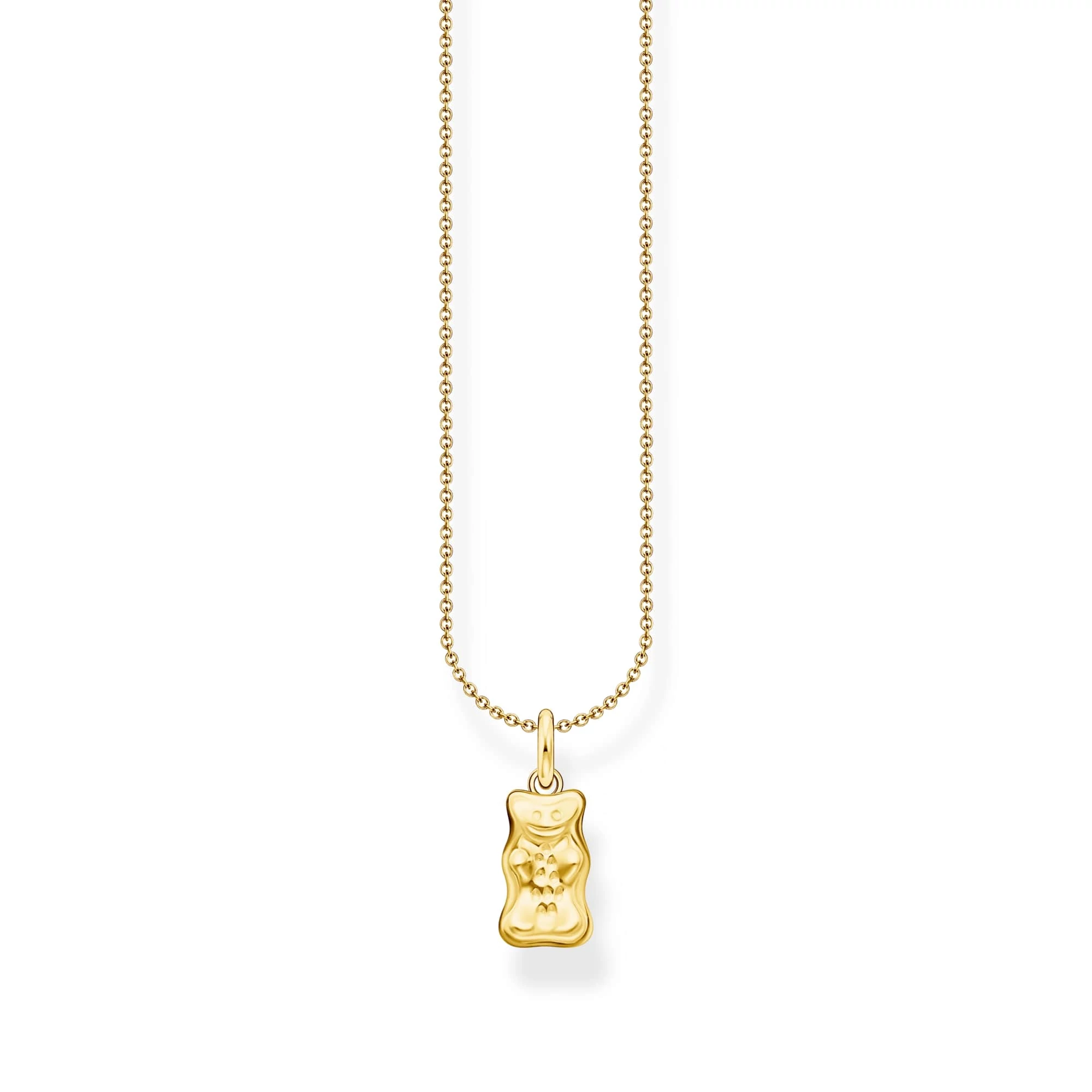 Thomas Sabo x Haribo aranyozott gumimaci nyaklánc 50 cm - KE2325-413-39-L50