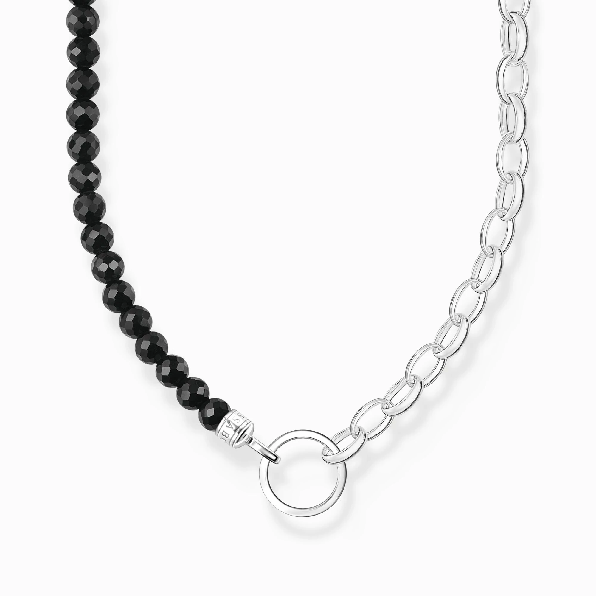 Thomas Sabo Charming Collection ónix nyaklánc - KE2188-130-11-L45