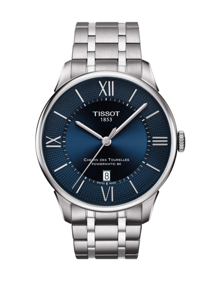 Tissot T-Classic Chemin Des Tourelles Powermatic 80 férfi óra - T099.407.11.048.00