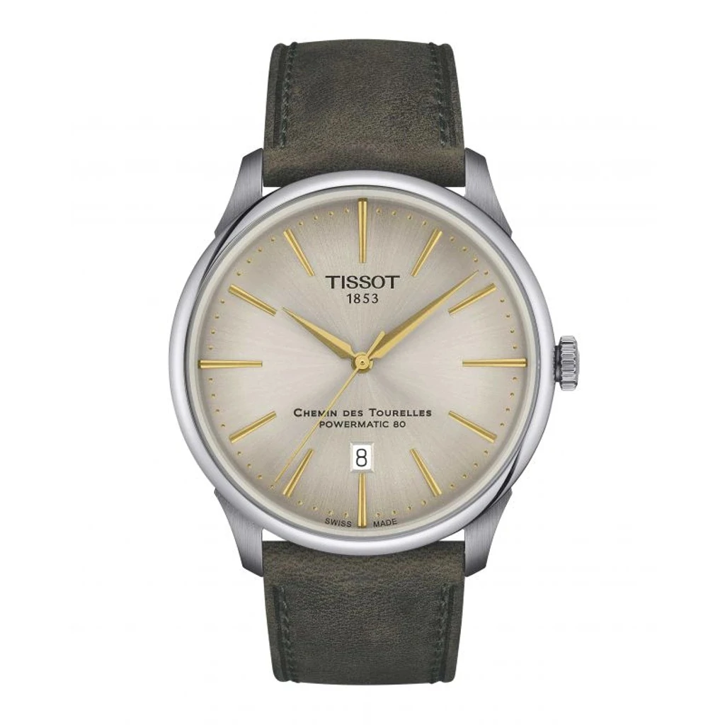 Tissot T-Classic Chemin des Tourelles Powermatic 80 férfi óra - T139.407.16.261.00