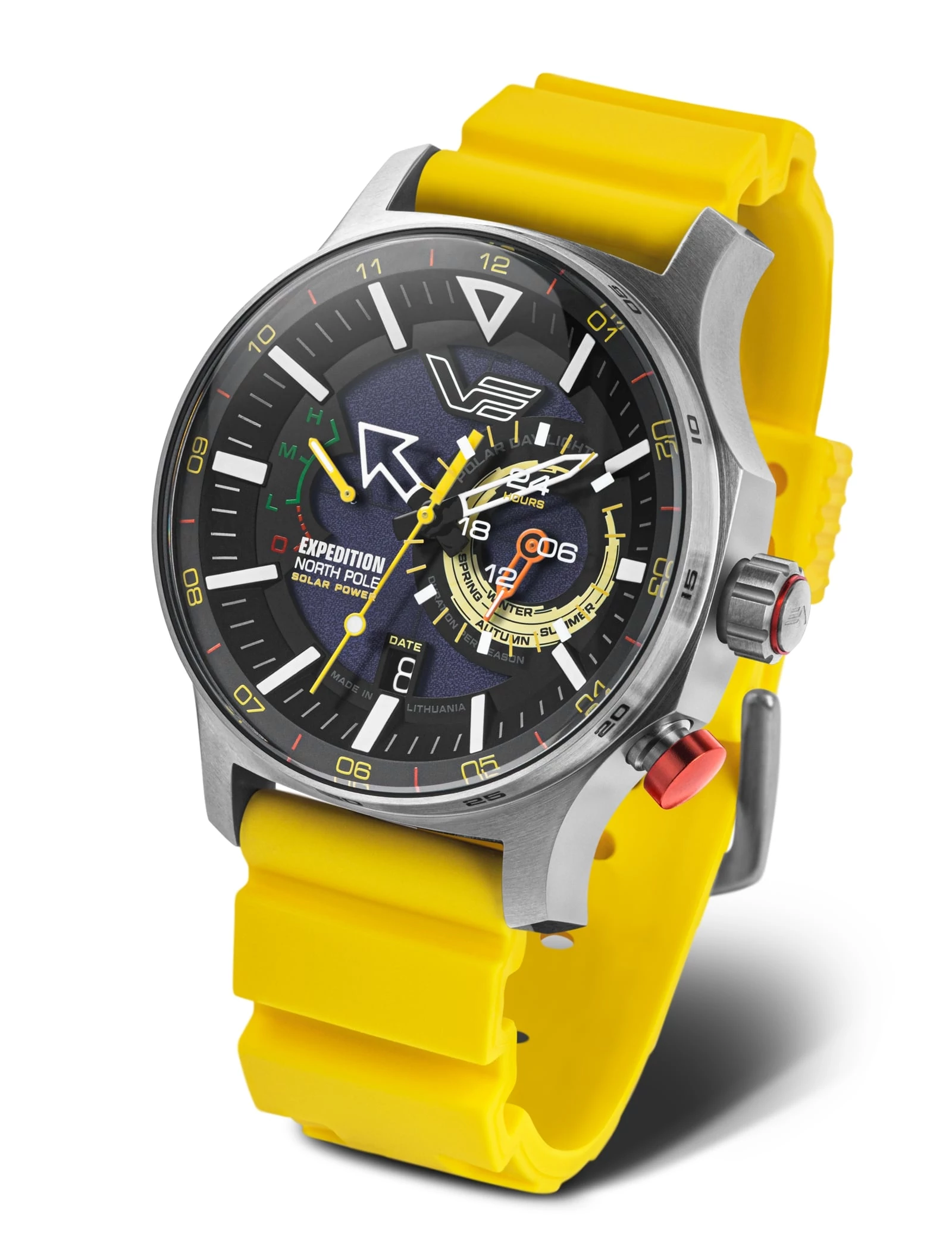 Vostok Europe Expedition Polar Day Solar Power 24H férfi óra - 595A735-SY