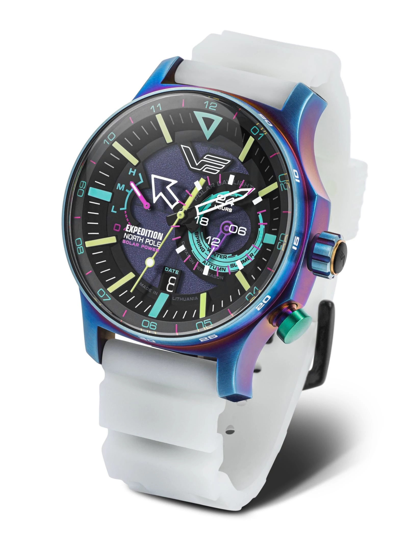 Vostok Europe Expedition Polar Light Solar Power 24H férfi óra - 595D737-SW