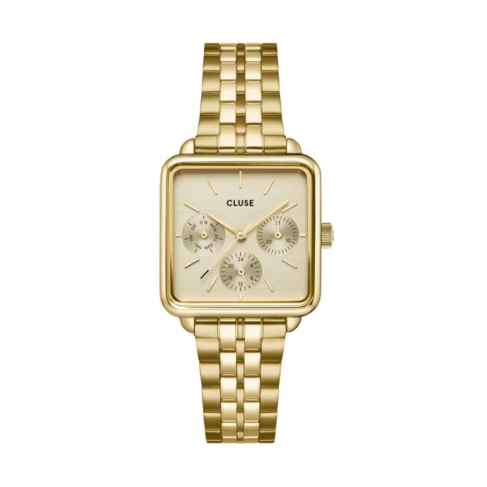 Cluse La Tétragone Multifunction Gold női óra - CW13801