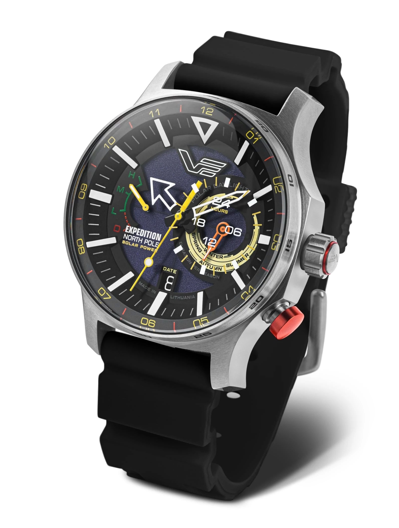 Vostok Europe Expedition Polar Day Solar Power 24H férfi óra - 595A735-SBL