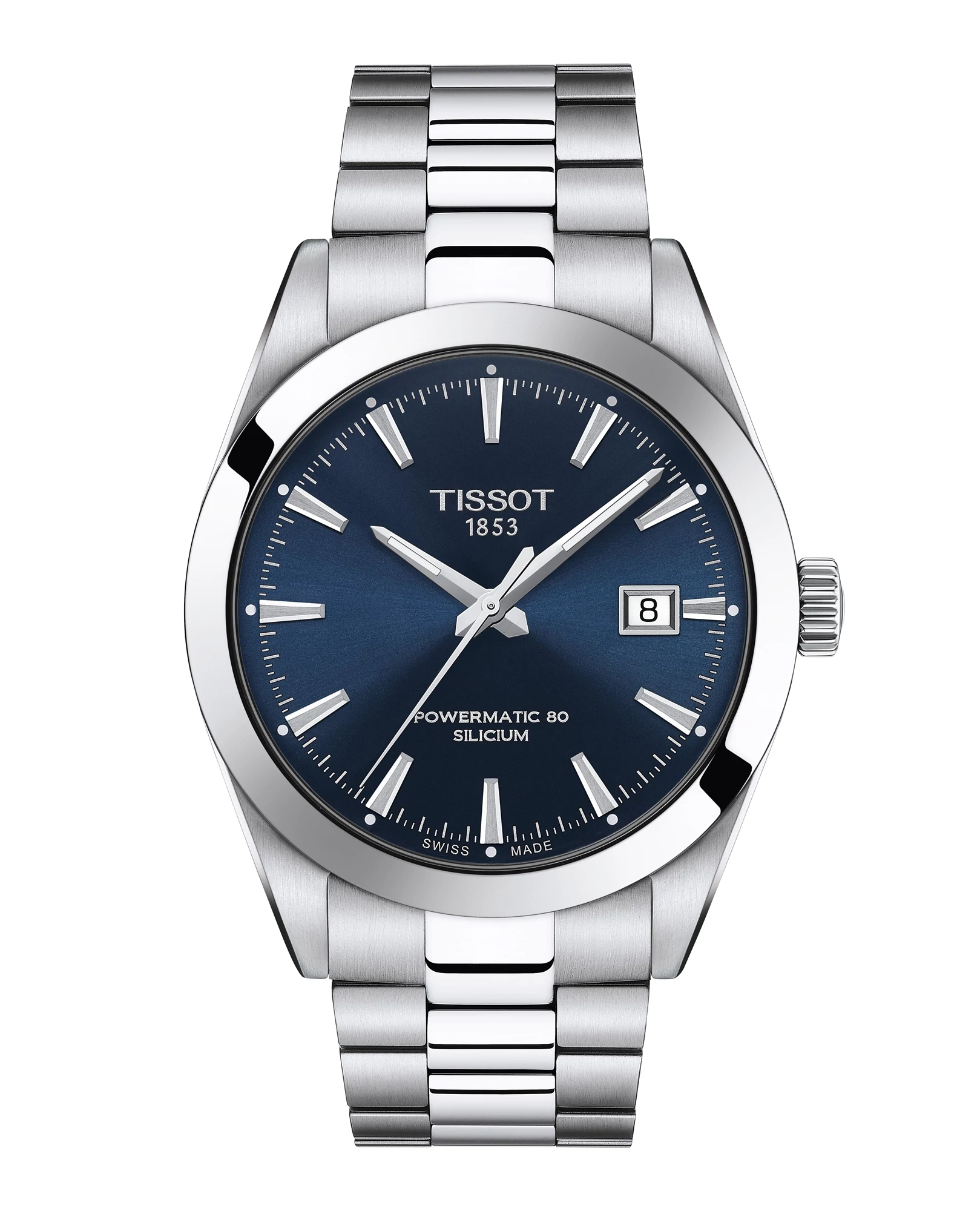 Tissot T-Classic Gentleman Powermatic 80 Silicium Open Heart férfi óra - T127.407.11.041.00