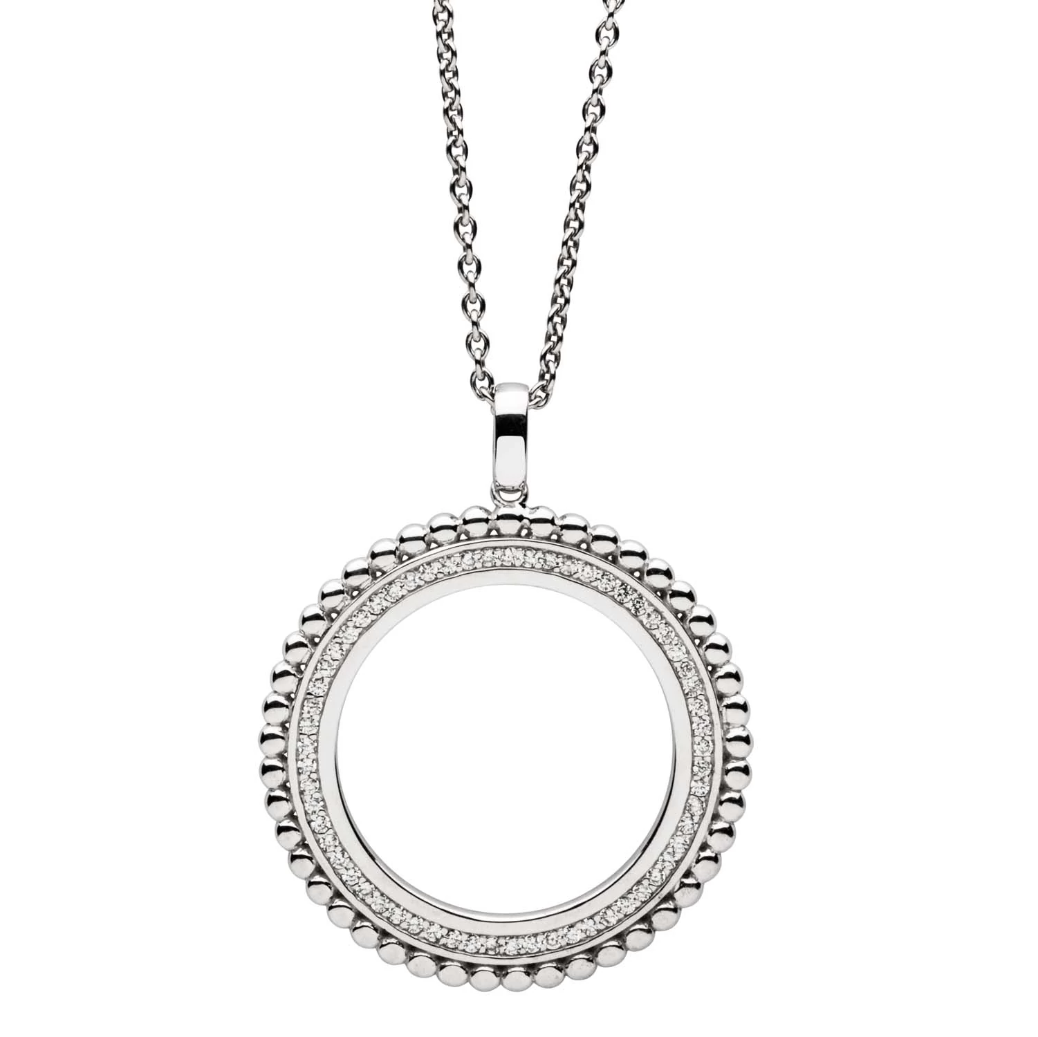 NANA KAY silver trends ezüst kör nyakék - ST1391