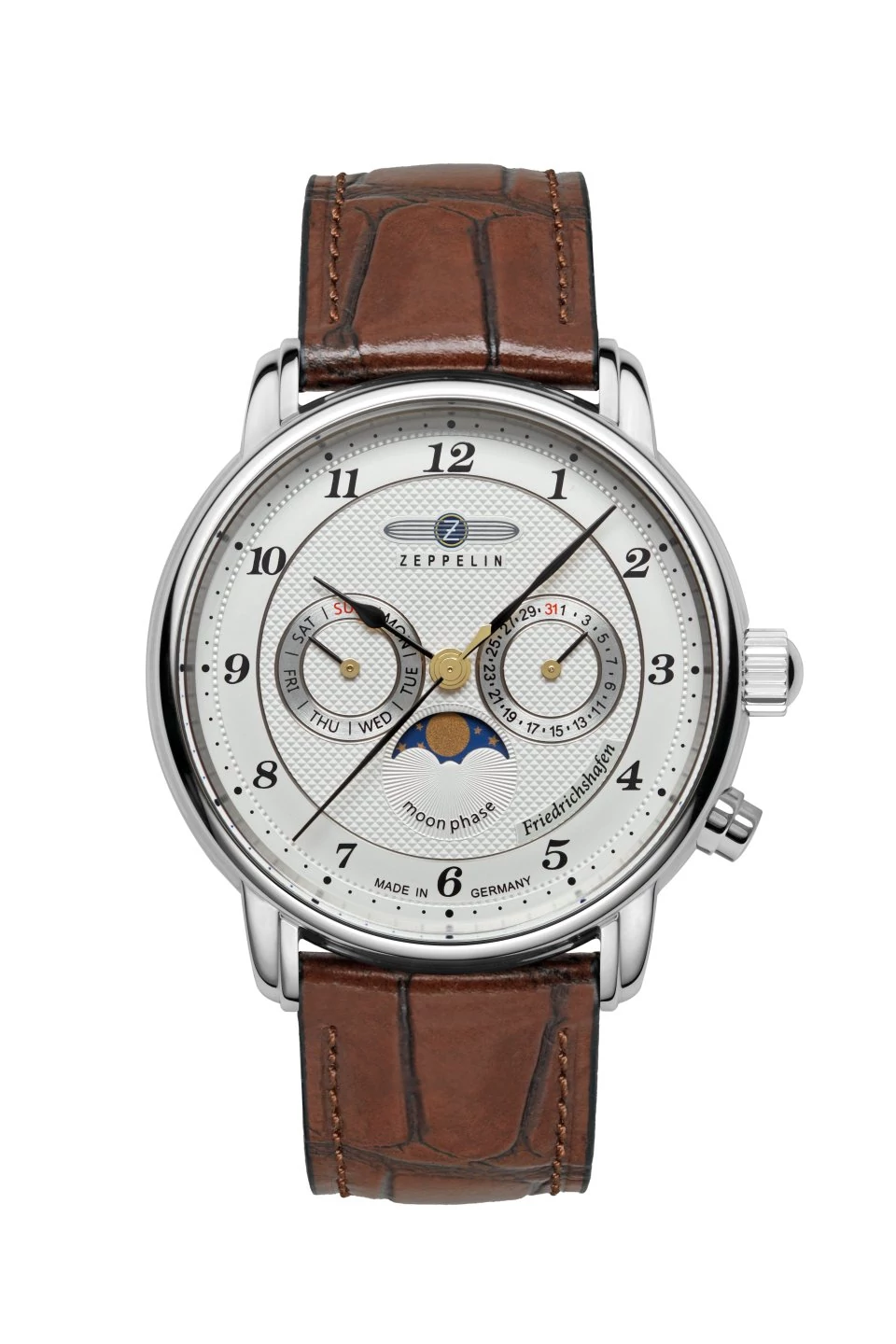 Zeppelin Friedrichshafen Moon Phase férfi óra - 8536-1