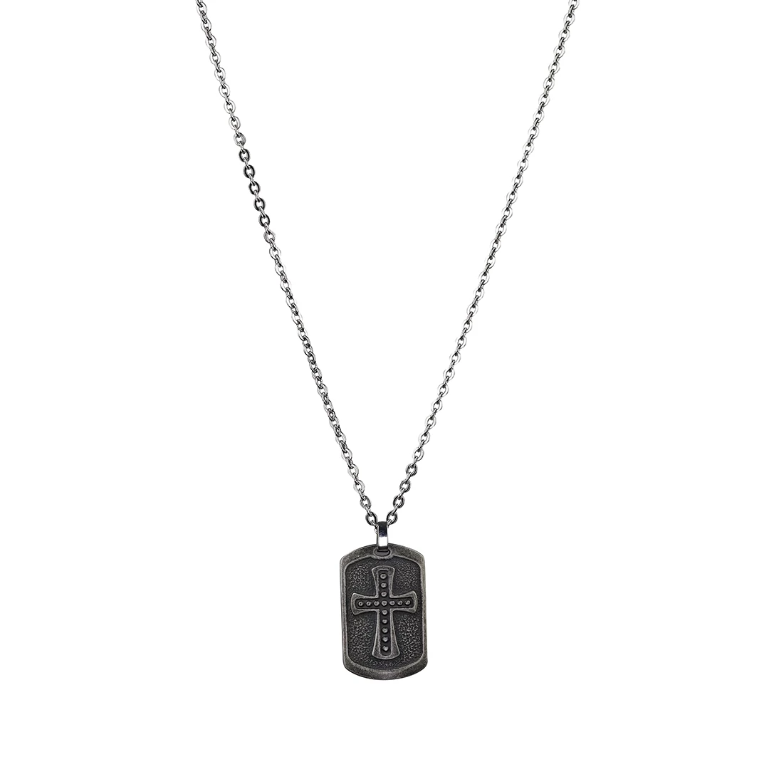 STEELWEAR Santiago férfi nyaklánc kereszt medállal 50 cm - SW-601