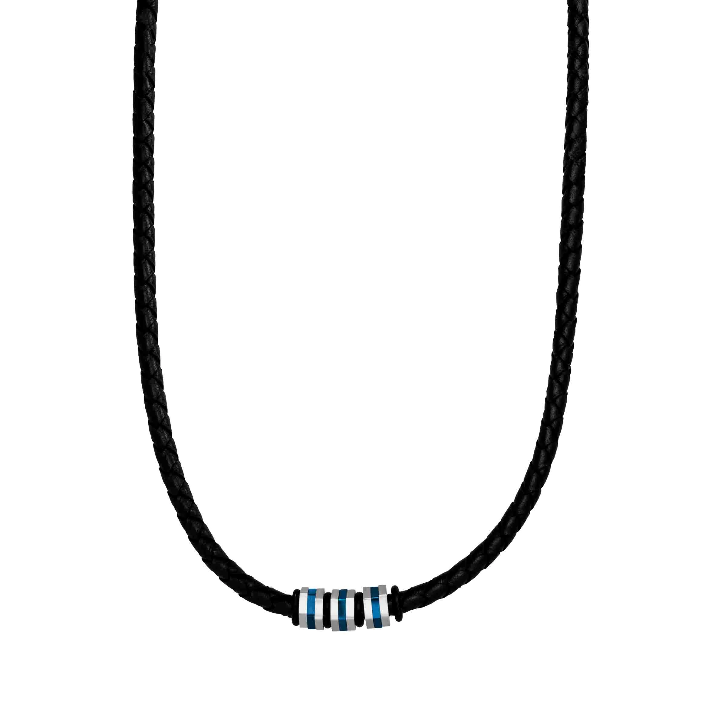 STEELWEAR Sidney férfi bőr nyaklánc 50 cm - SW-935