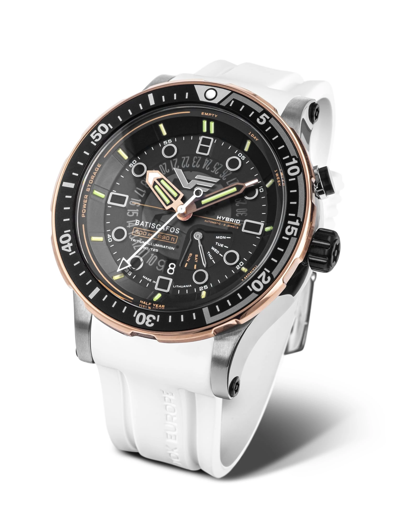 Vostok Europe Batiscafos Hybrid Automatic férfi óra - 511E769-SW