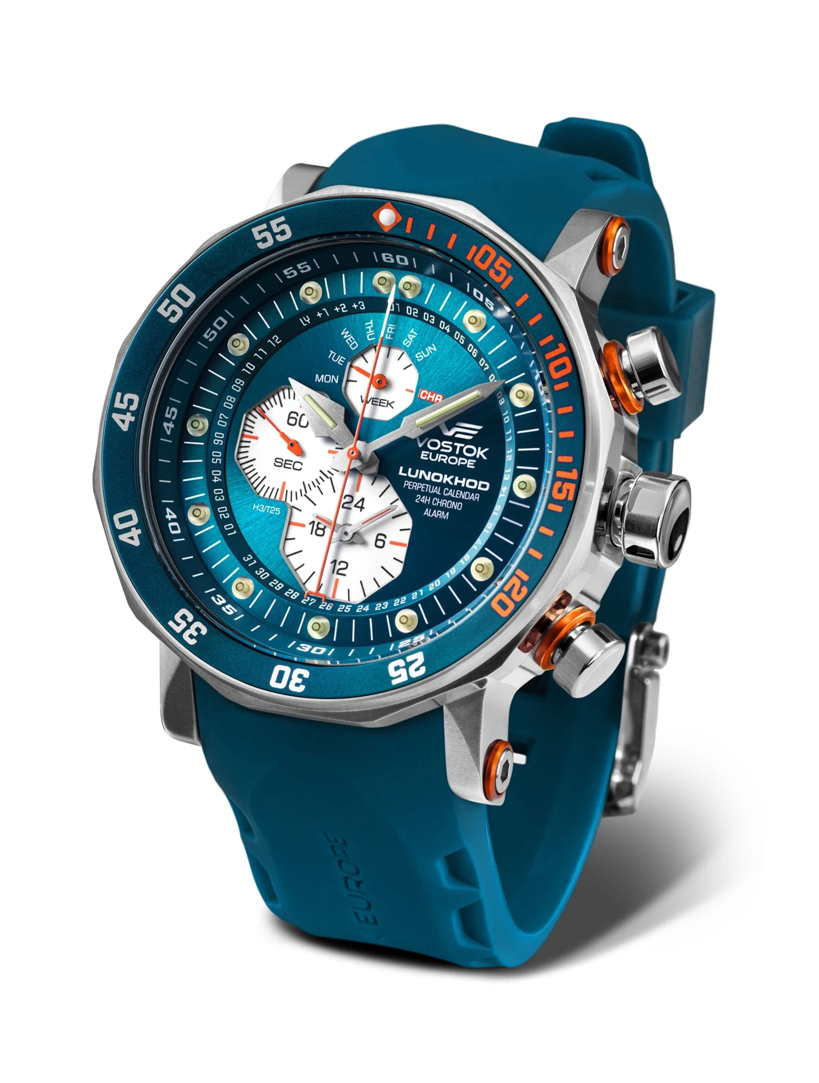 Vostok Europe Lunokhod 2 férfi óra - 620A636-SBLU