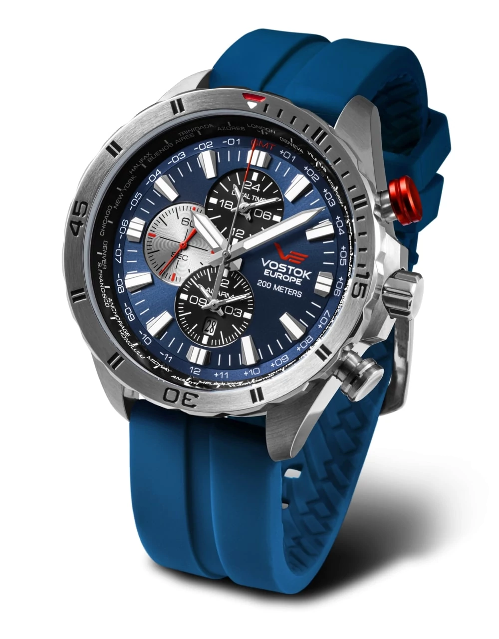 Vostok Europe Almaz Space Station férfi óra - 320A652-SBLU