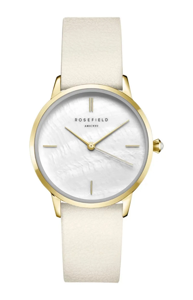 Rosefield Pearl Edit Butter Gold női óra - RMBLG-R04_3I
